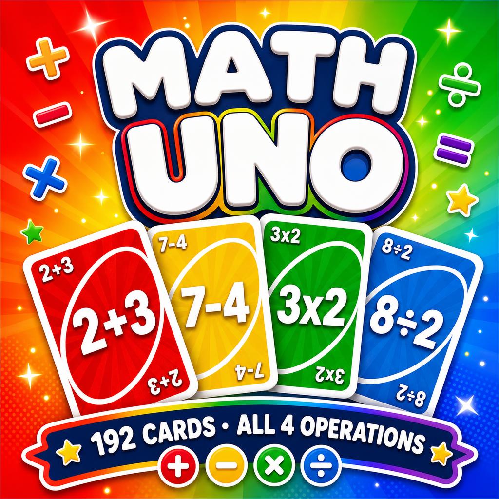 UNO Matemático — Baralho completo cover